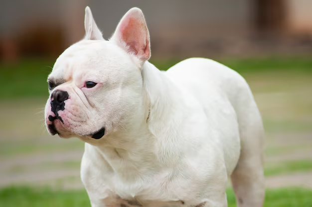 White French Bulldog