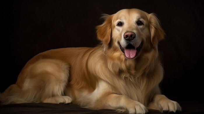 Black Golden Dog